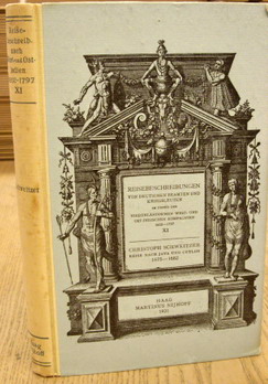 HONORé NABER, S.P. L' (HRSG.). & SCHWEITZER, CHRISTOPH. Reise nach Java und Ceylon 1675-1682. Reisebeschreibungen von deutschen Beamten und Kriegsleuten im Dienst der niederländischen west- und ost-indischen Kompagnien, 1602-1797. Elfter Band: Christoph Schweitzer. Mit 6 tafeln und einer Karte