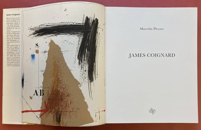 COIGNARD, JAMES - PLEYNET, MARCELIN. James Coignard. [English edition & with original lithograph]