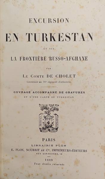 CHOLET, LE COMTE DE.