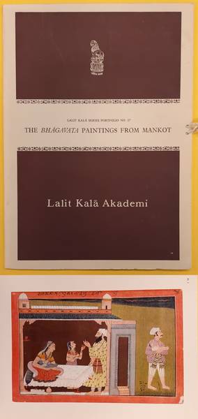 GOSWAMY,  B. N. The Bhagavata Paintings From Mankot. Lalit Kala Series Portfolio No. 17.