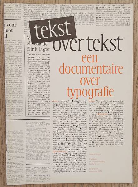 LECTURIS., CROUWEL, WIM. & UNGER, GERARD.