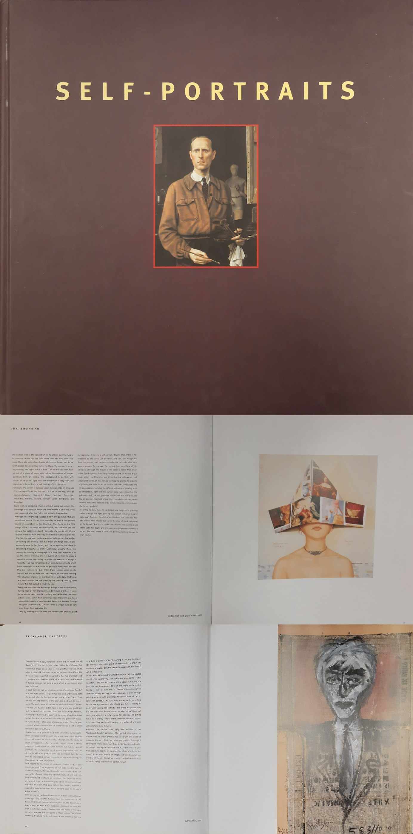 PAALMAN, ANNEJET ED. & CALDENBORGH, J.N.A. VAN. Self-portraits.