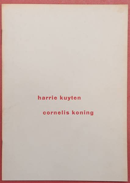 SM 1952: & KUYTEN, HARRIE. & KONING, CORNELIS.